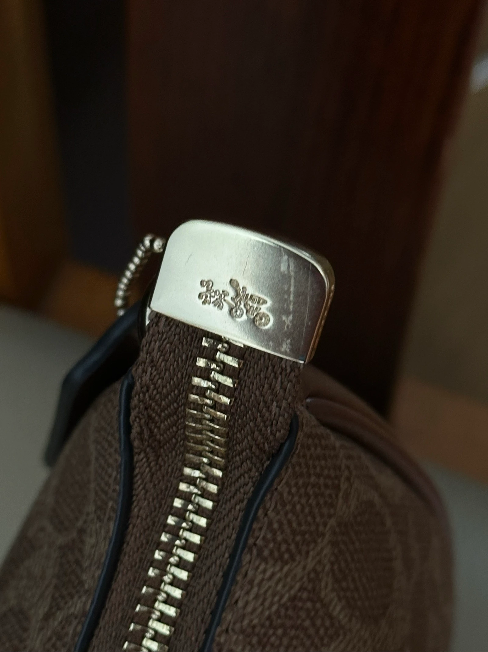 Brown coach bag – photo 5